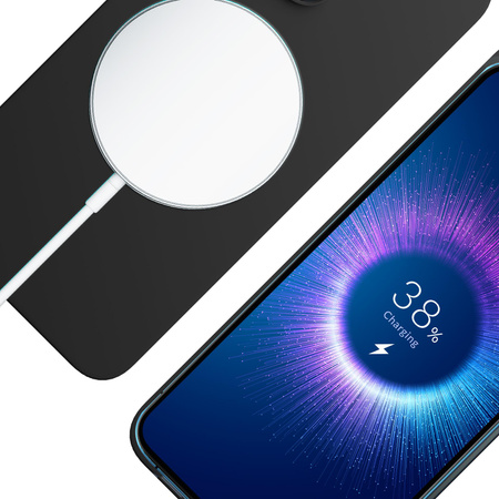 Apple iPhone 15 Pro - 3mk Hardy MagSilicone Graphite