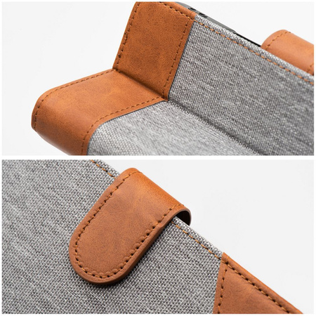 Kabura JEANS Book do IPHONE 16 Pro Max szary