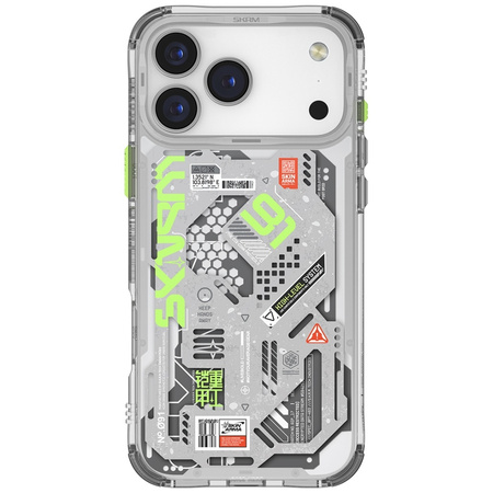 Etui Skinarma Spectra do iPhone 17 Pro   Max Magnetic Charging przezroczysty