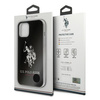 US Polo USHCP12LTPUHRBK iPhone 12 6,7" Pro Max czarny/black Shiny Big Logo