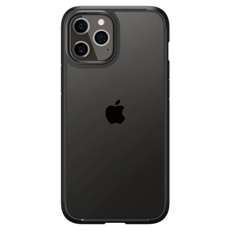 Etui IPHONE 12 / 12 PRO Spigen Ultra Hybrid Matte czarne
