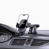 Dudao F5N+ smartphone holder with suction cup, gravity - black