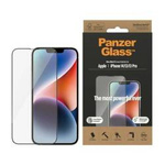 Gehärtetes Glas 5D IPHONE 14 / 13 PRO / 13 PanzerGlass Ultra-Wide Fit Screen Protection Antibacterial Easy Aligner Included (2783)