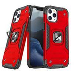 Wozinsky Ring Armor case for iPhone 14 Pro Max armored cover magnetic holder ring red