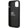 Case BMW BMHCP14S22NBCK iPhone 14 6.1 "black / black Leather Carbon