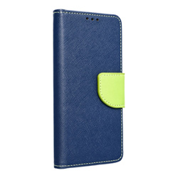 Kabura Fancy Book do  XIAOMI Redmi NOTE 12 4G granatowy / limonka