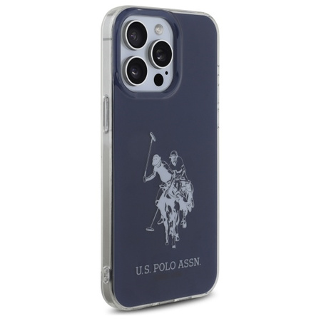 US Polo USHCP15XTPUHRBV iPhone 15 Pro     Max 6,7" niebieski/blue Shiny Big Logo