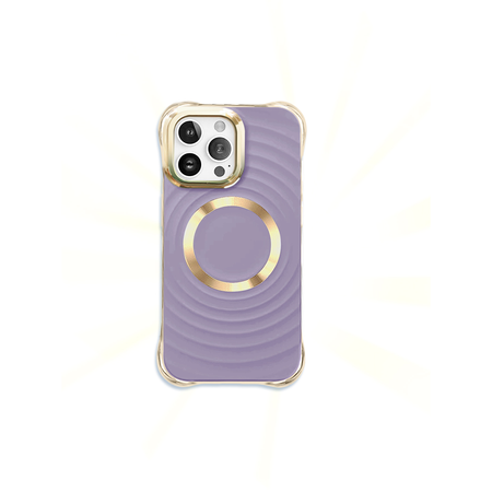 Nakładka Circle Glam Mag do iPhone 11 fioletowa