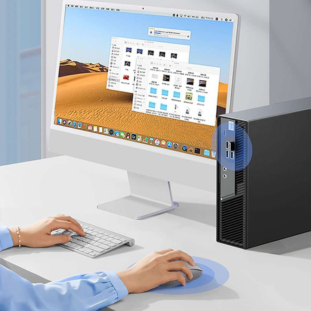 Ugreen MU105 USB 2,4 GHz kabellose Maus – Grau