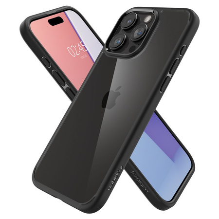 SPIGEN ULTRA HYBRID IPHONE 15 PRO MATTE BLACK