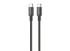 JELLICO kabel B28 USB-C - USB-C PD 60W 0.3M Czarny