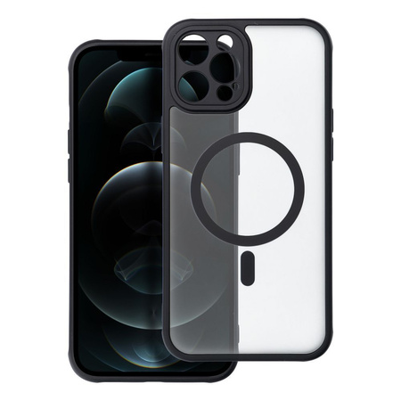 Futerał Full Matte Mag Cover kompatybilny z MagSafe do IPHONE 12 PRO MAX czarny