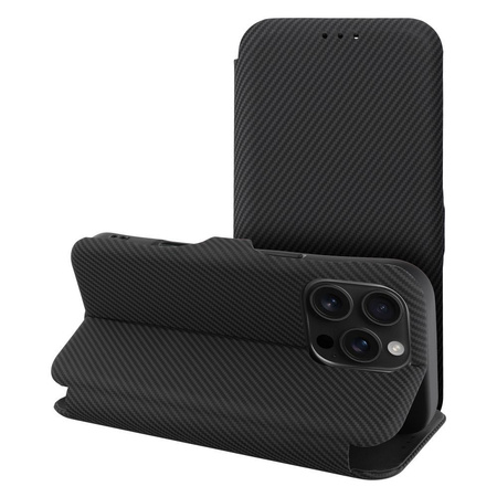 Kabura FOLIO Side Magnet do IPHONE 15 PRO czarny