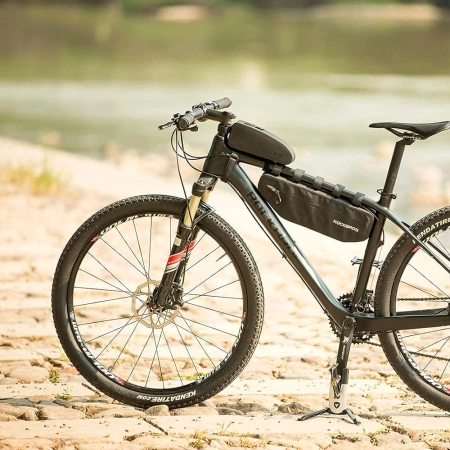 Rockbros AS-019-1 Fahrradrahmentasche wasserdicht 1,6 l - Schwarz
