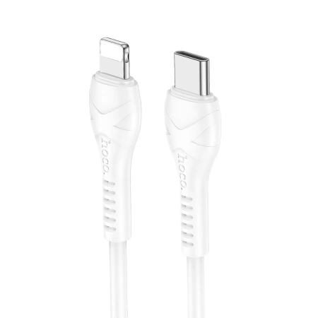 HOCO kabel X37 USB-C - Lightning PD 27W 0.5M Biały