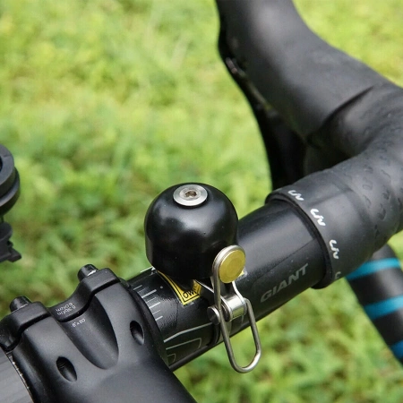 Rockbros 15-1BBK retro bicycle bell - black