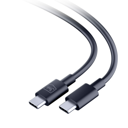 3MK KABEL HYPER USB-C/USB-C 100W 1,2m czarny