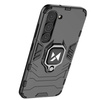 Wozinsky Ring Armor etui Samsung Galaxy S23+ pancerny pokrowiec uchwyt magnetyczny ring czarne