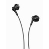 XO Słuchawki przewodowe EP39 jack 3,5mm douszne czarne