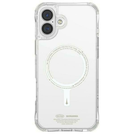 Skinarma etui Saido iPhone 16 6.1"       Magnetic Charging zielony/green (niteglow)