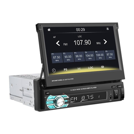 Monitor samochodowy 7'' Podofo A3503 Carplay&Android Auto