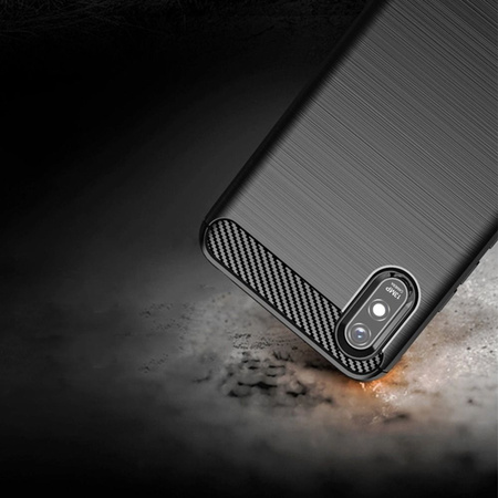 Futerał CARBON do XIAOMI Redmi 9A / 9AT czarny