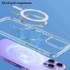 Etui IPHONE 14 PLUS USAMS Ice Magnet (IP14MBC01) transparentne