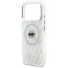 Karl Lagerfeld IML Karl Head Logo MagSafe Case für iPhone 17 Pro - Grau