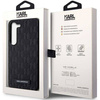 Karl Lagerfeld KLHCS23MSAKLHPK S23+ S916 Hartschalenkoffer schwarz/schwarz Saffiano Mono Metal Logo