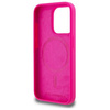 KARL LAGERFELD futerał do IPHONE 15 Pro Max kompatybilny z MagSafe KLHMP15XSKHPPLF (SIL KL Head Print) fuschia