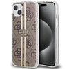 Oryginalne Etui GUESS Hardcase GUHCP15MH4PSEGW do iPhone 15 Plus (4G Gold Stripe / brązowy)