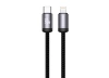 JELLICO cable B27 USB-C - Lightning PD 30W 1M Black