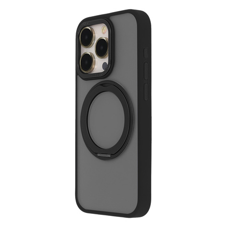 Nakładka Secure Spinning Mag do iPhone 15 Pro Max 6,7" czarny