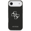 Guess Grained Big 4G Classic Logo Hülle für iPhone 17 Air - Schwarz