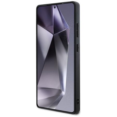 Etui Guess Fixed Glitter Big 4G Metal Logo do Samsung Galaxy S25 Ultra złoty