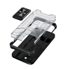 Crystal Ring Case robuste Kickstand TPU/PC Panzer Handyhülle Hard Case für iPhone 13 mini schwarz