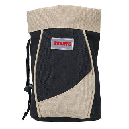 Pet treat pouch Składane etui na smakołyki dla zwierząt (brązowy)