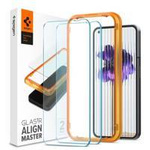 TEMPERED GLASS Spigen ALM GLAS.TR SLIM 2-PACK NOTHING PHONE 1 CLEAR