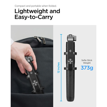 Spigen Selfiestick S560WTripod Bluetooth czarny/black AMP05813