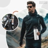 Bidon termiczny Rockbros 35210029005 rowerowy na napoje 550 ml - biały