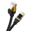 Baseus High Speed ​​​​Cat 8 40 Gb/s Ethernet-Kabel 5 m – Schwarz