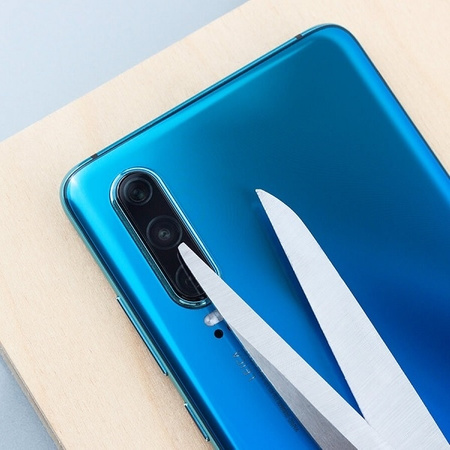 3MK FlexibleGlass Lens Samsung Galaxy A50s / Galaxy A50 / Galaxy A30s Szkło hybrydowe na obiektyw aparatu 4szt