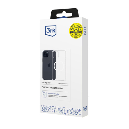 3MK Clear MagCase iPhone 15