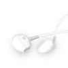 Dudao douszne przewodowe słuchawki mini jack 3.5mm zestaw słuchawkowy biały (X10S white)