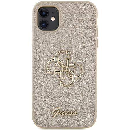 Original Case IPHONE 11 / XR Guess Hardcase Glitter Script Big 4G