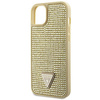 Guess GUHCP14SHDGTPD iPhone 14 6,1" Gold/Gold Hardcase Strass Dreieck
