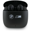 BMW M Metal M Logo Print ANC-ENC TWS Bluetooth Headphones - Black