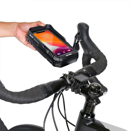 WILDMAN sakwa rowerowa na kierownicę 0,5L (4" - 7") FK4 czarna