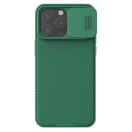 Nillkin CamShield Pro Magnetic Case for iPhone 15 Pro with Camera Protector - Green