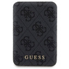 Zestaw Guess GUBPM5P13L4GEMGK iPhone 13 Pro 6.1" hardcase + Powerbank 5000mAh MagSafe czarny/black 4G Metal Logo